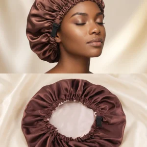 Bonnet en satin