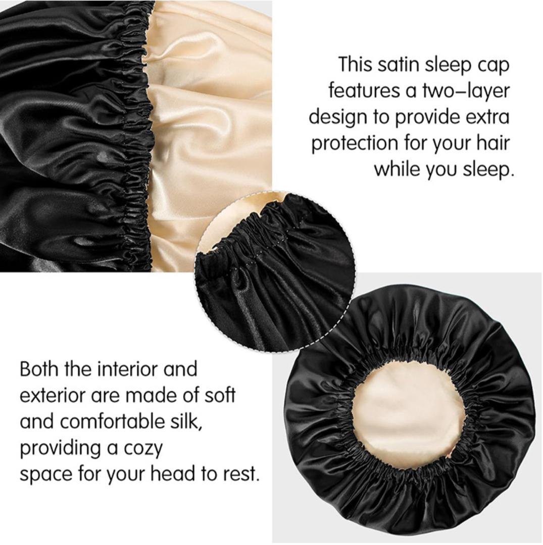 Bonnet en satin – Image 3